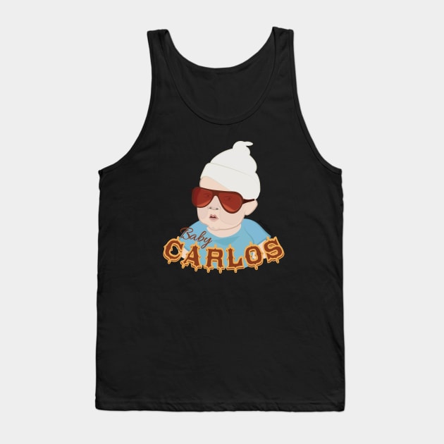 When In Vegas Call Him Carlos Tank Top by Frannotated